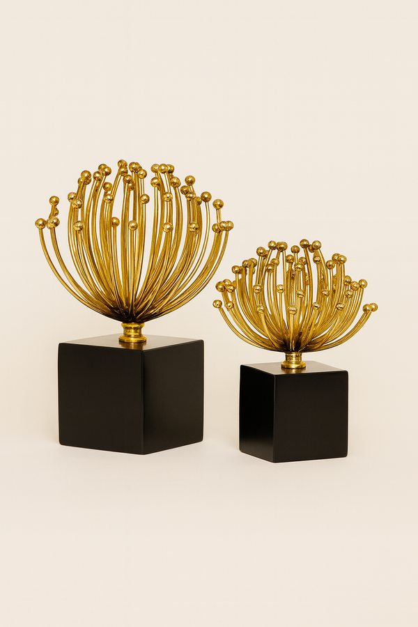 Bloom|Luxe Gold Table Decor