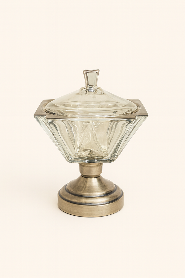Valora | Luxe Crystal Candy Jar