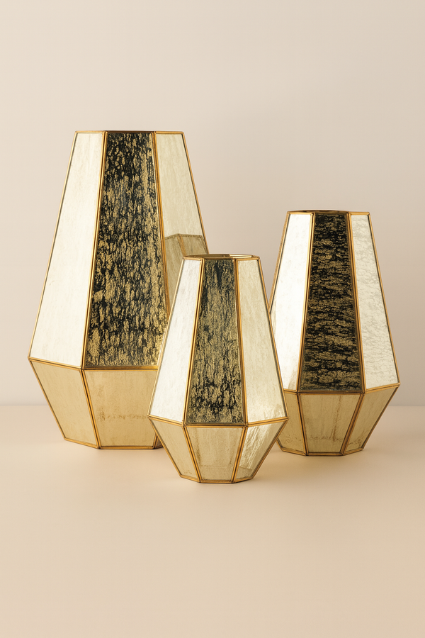 Zara|Mercury Glass Lanterns